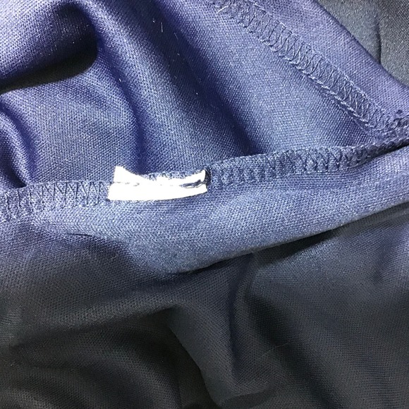 LULU'S XS Navy Blue Precious Sentiments Pleated Surplice Neck Maxi Dress NEW B29 - Picture 8 of 9